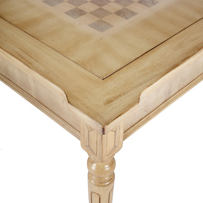 Butler Specialty Company - Vincent 36 in. W Square Wood Multi-Game Card Table, Beige - 837424