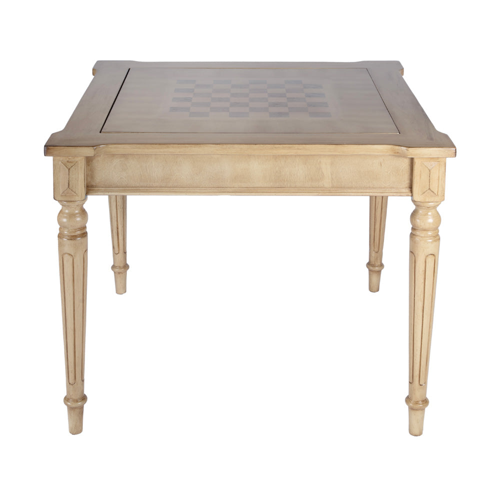 Butler Specialty Company - Vincent 36 in. W Square Wood Multi-Game Card Table, Beige - 837424
