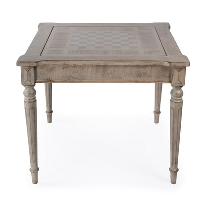 Butler Specialty Company - Vincent 36 in. W Square Wood Multi-Game Card Table, Gray - 837247