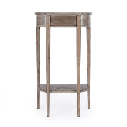 Butler Specialty Company - Wendell 18 in. W Demilune Wood Console Table, Gray - 3009247