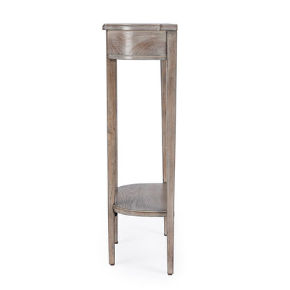 Butler Specialty Company - Wendell 18 in. W Demilune Wood Console Table, Gray - 3009247