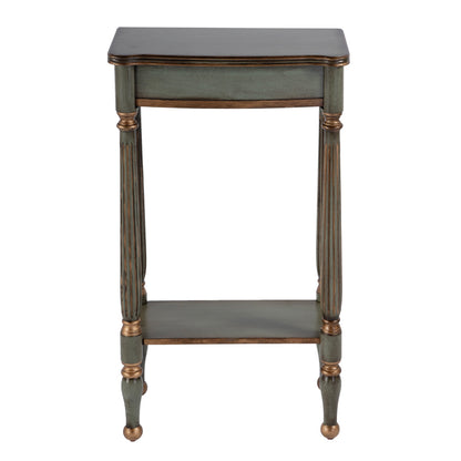 Butler Specialty Company - Whitney 17.5 in. W Rectangular Wood Console Table with Lower Open Shelf, Pastel Green - 3011482 view 2