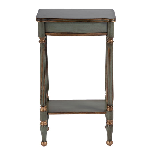 Butler Specialty Company - Whitney 17.5 in. W Rectangular Wood Console Table with Lower Open Shelf, Pastel Green - 3011482 view 2