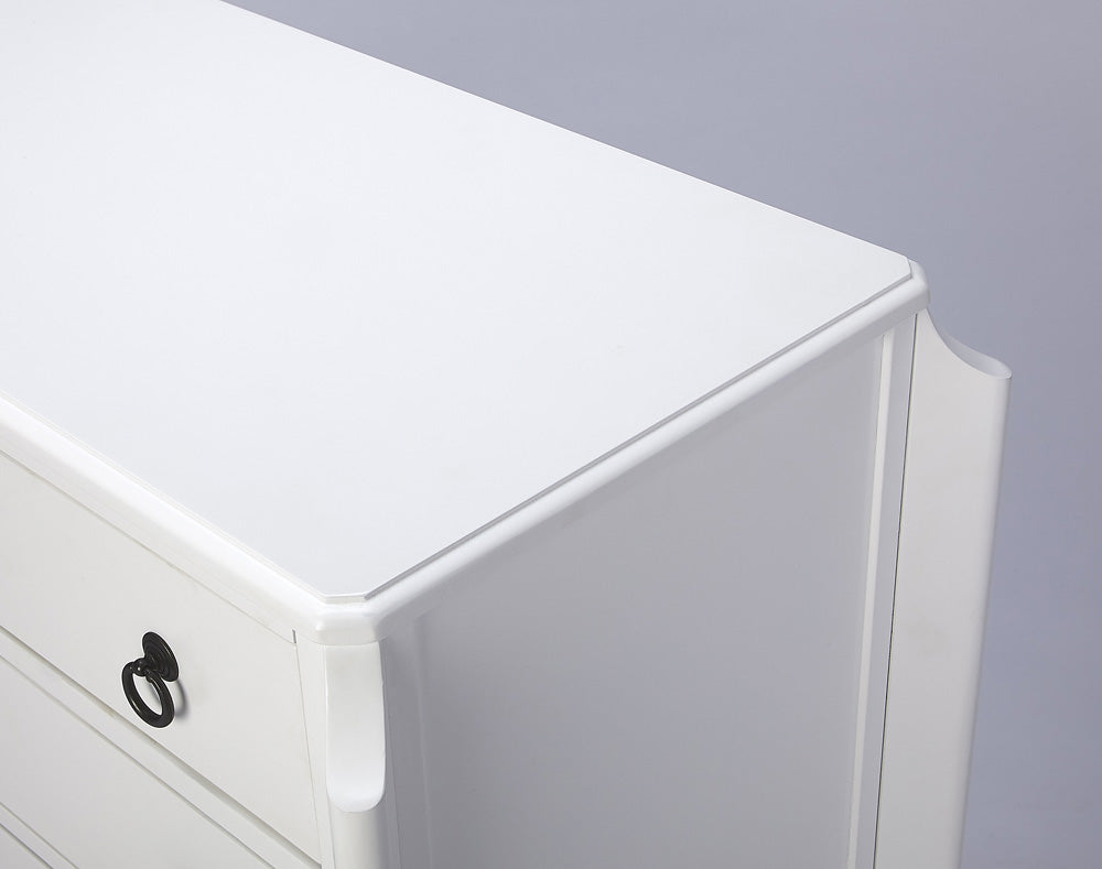 Butler Specialty Company - Wilshire 34 in. W Rectangular Wood 3 Drawer Accent Storage Chest, White - 4469304