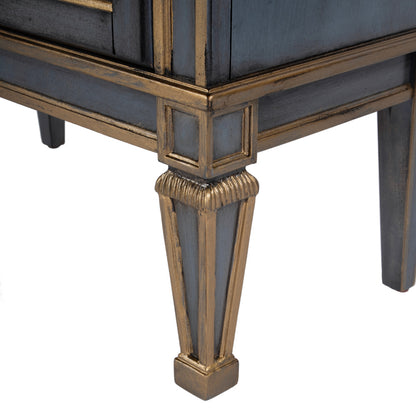 Butler Specialty Company - Wordsworth 27.75 in. W Wood 4 Drawer Secretary with Drop Front Writing Surface, Pastel Blue - 2126483 view 5