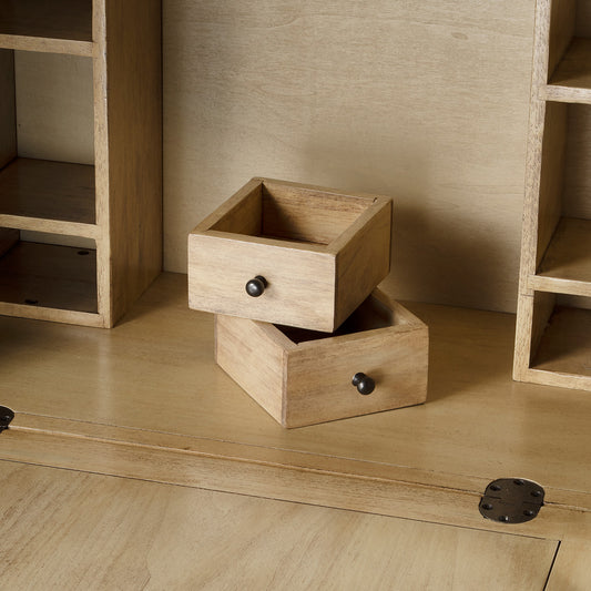 Butler Specialty Company - Wordsworth 52 in. H x 27.75 in. W Wood 5 Drawer Secretary Desk, Beige - 2126424