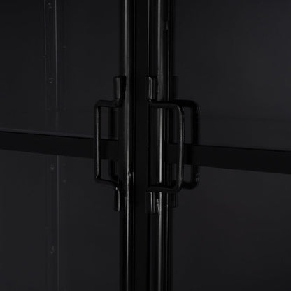 Butler Specialty Company Worthington 77 in. H Iron 2 Door Accent Storage Cabinet  - Black - 5865330 view 4
