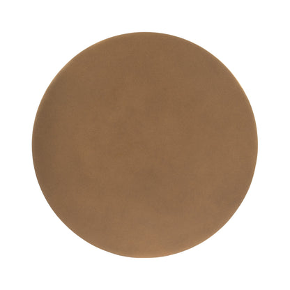 Butler Specialty Company - Zora 12 in. W Round Metal Indoor Pedestal Side Table, Gold - 9340392