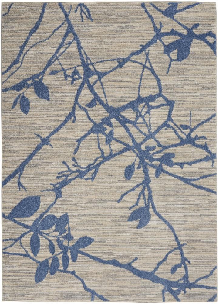 Calvin Klein Home - River Flow Area Rug - 53in x 73in Beige/Navy - RFV03-99446842503_CLOSEOUT veiw 1