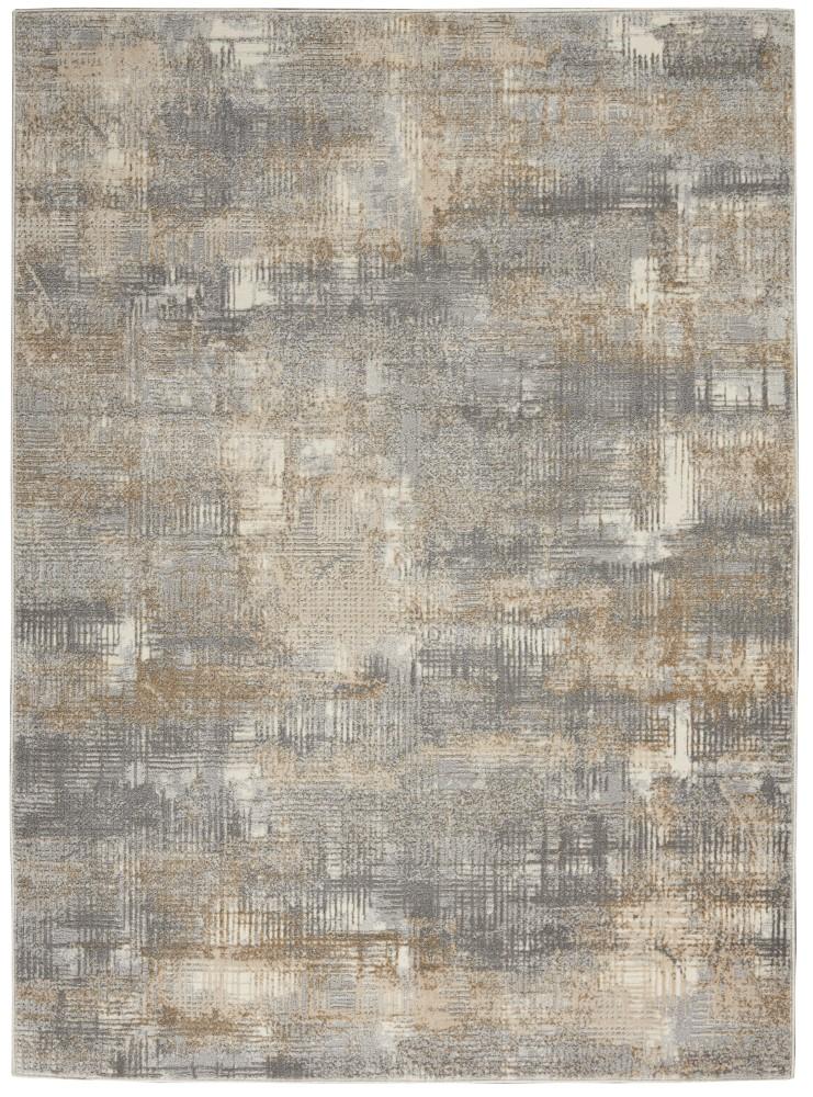 Calvin Klein Home - Rush Area Rug - 4 x 6 Grey/Beige - CK951-99446818935 veiw 1
