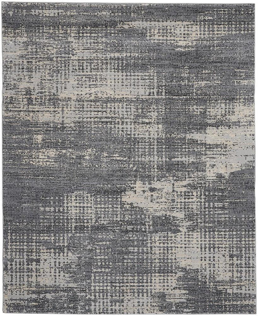 Calvin Klein Home - Rush Area Rug - 9 x 12 Grey/Beige - CK953-99446819260 veiw 1