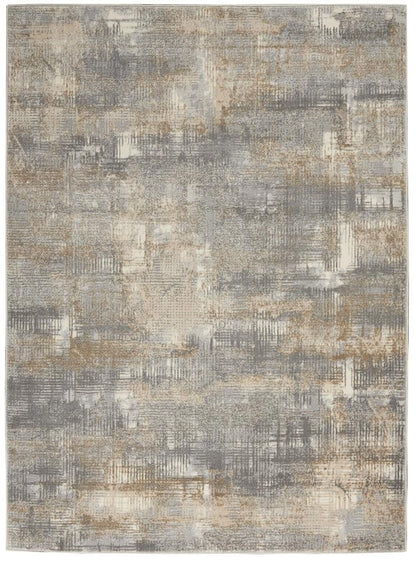 Calvin Klein Home - Rush Area Rug - 6 x 9 Grey/Beige - CK951-99446784117 veiw 1