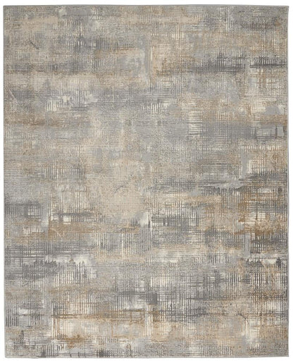 Calvin Klein Home - Rush Area Rug - 9 x 12 Grey/Beige - CK951-99446818997 veiw 1