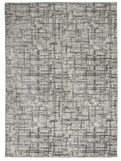 Calvin Klein Home - Rush Area Rug - 6 x 9 Ivory/Grey - CK952-99446819086 veiw 1