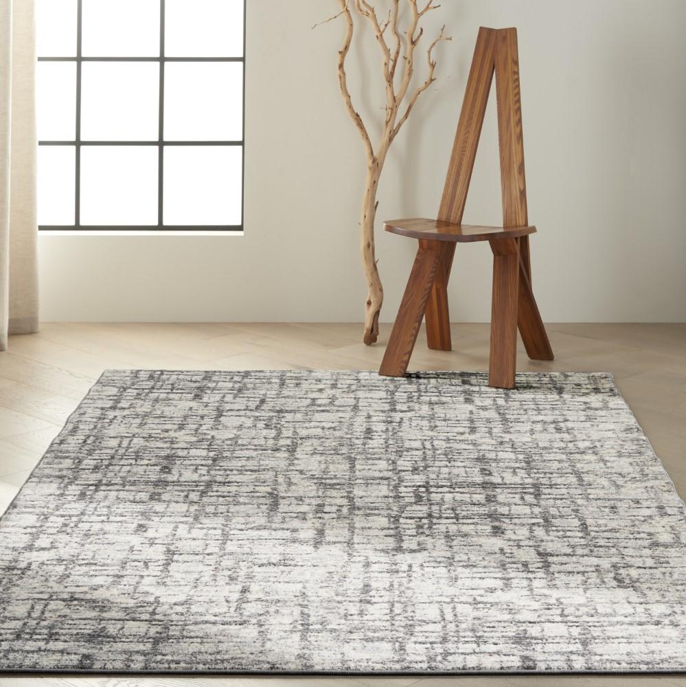 Calvin Klein Home - Rush Area Rug - 6 x 9 Ivory/Grey - CK952-99446819086 veiw 2