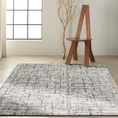 Calvin Klein Home - Rush Area Rug - 6 x 9 Ivory/Grey - CK952-99446819086 veiw 2
