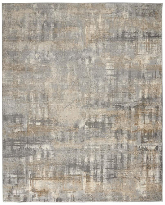 Calvin Klein Home - Rush Area Rug - 7 x 10 Grey/Beige - CK951-99446818959 veiw 1