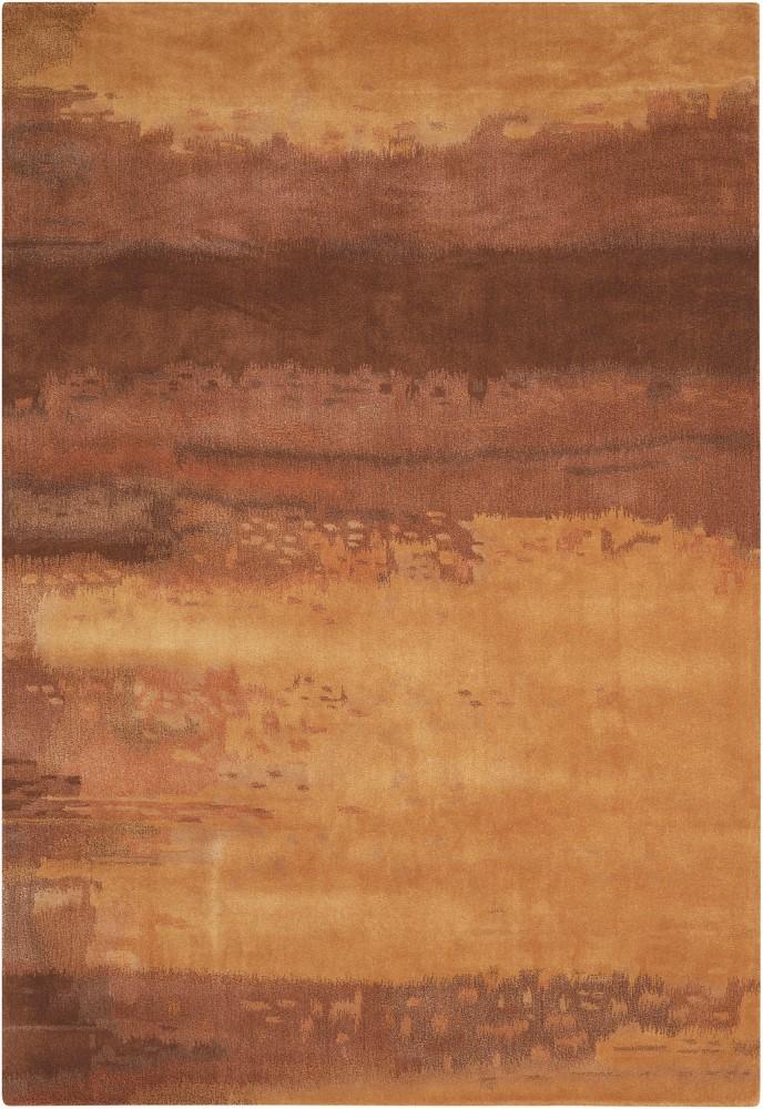 Calvin Klein - Home Luster Wash SW09 Brown 4x6 Area Rug - SW09-99446557414_CLOSEOUT veiw 1