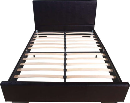 Camden Isle - Abbey Full Platform Brown Bed - 102031 veiw 4