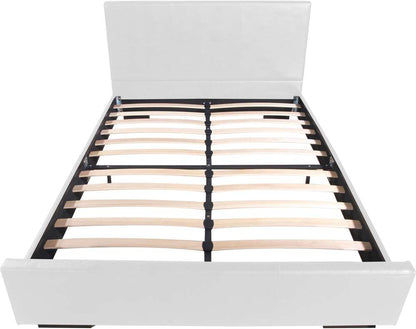 Camden Isle - Abbey Full Platform White Bed - 102231 veiw 4