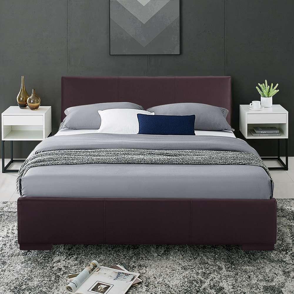 Camden Isle - Abbey King Platform Brown Bed - 102033 veiw 5