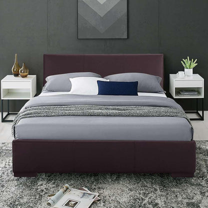 Camden Isle - Abbey King Platform Brown Bed - 102033 veiw 5