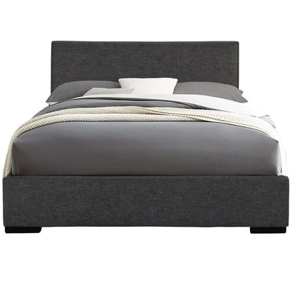 Camden Isle - Abbey King Platform Gray Bed - 102333 veiw 1