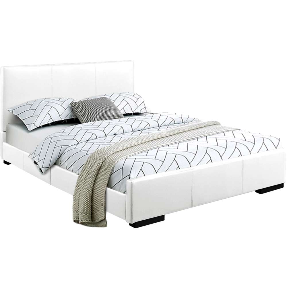 Camden Isle - Abbey King Platform White Bed - 102233 veiw 2