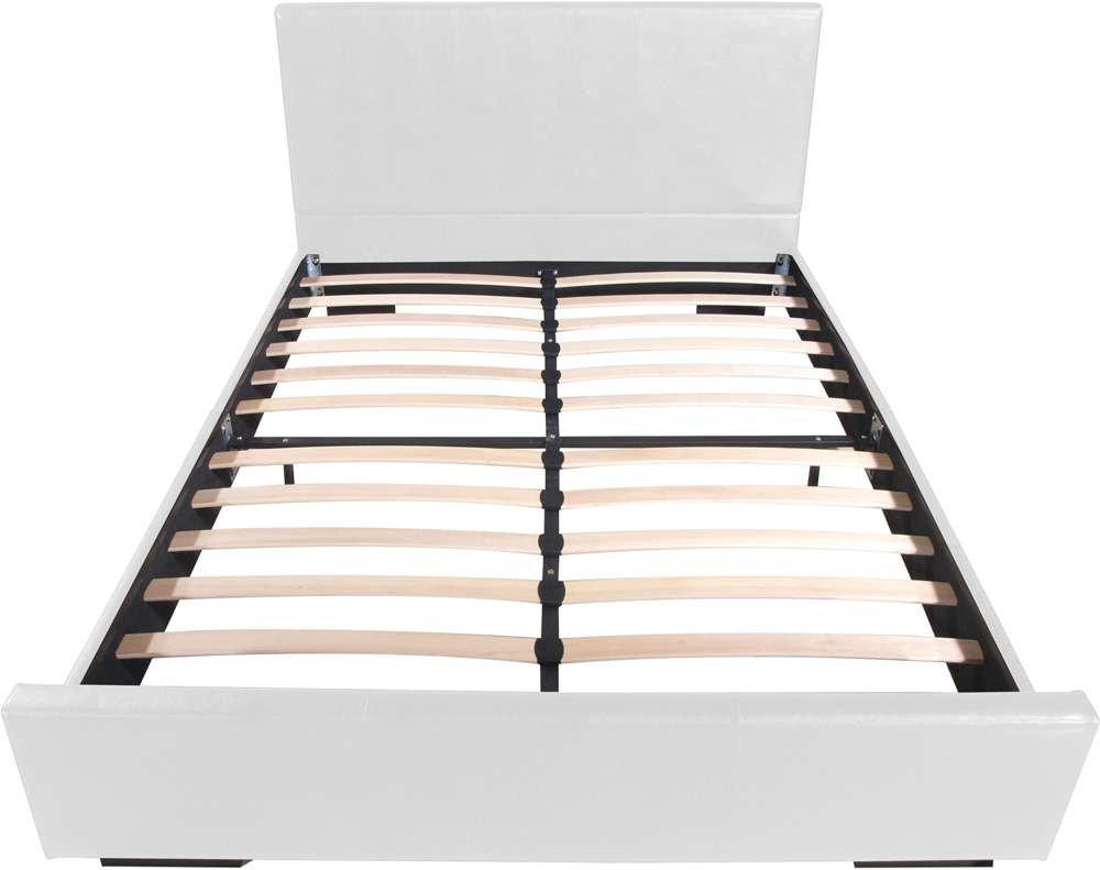 Camden Isle - Abbey King Platform White Bed - 102233 veiw 4