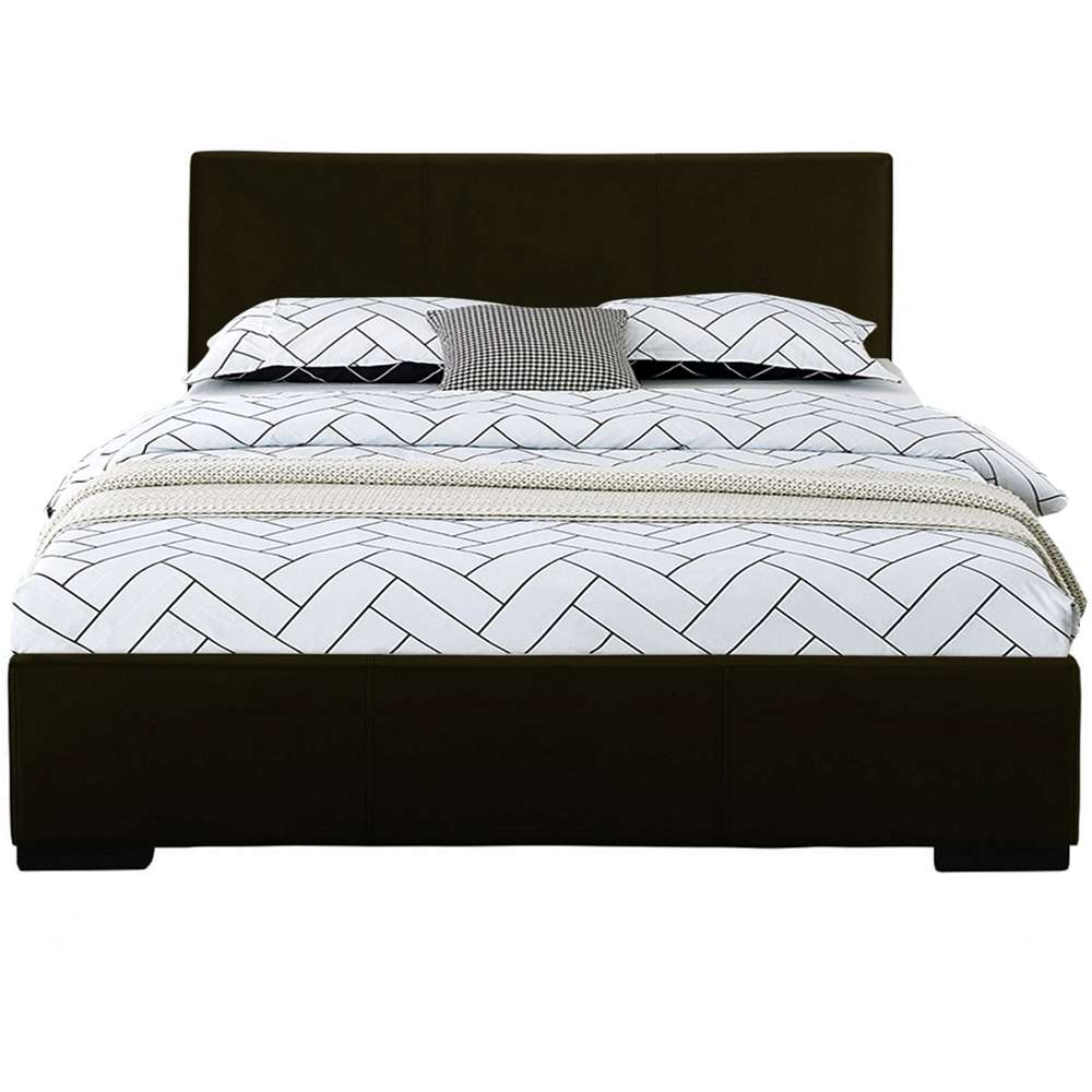 Camden Isle - Abbey Queen Platform Black Bed - 102132 veiw 1