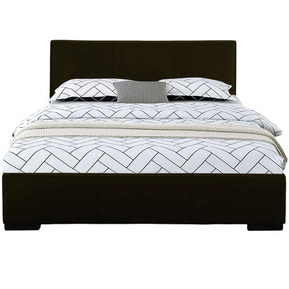 Camden Isle - Abbey Queen Platform Black Bed - 102132 veiw 1