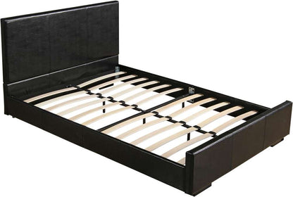 Camden Isle - Abbey Queen Platform Black Bed - 102132 veiw 3