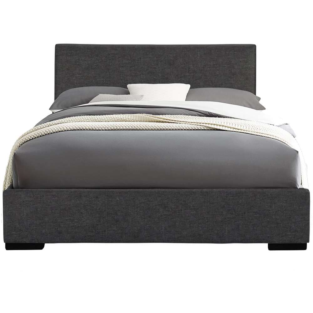 Camden Isle - Abbey Queen Platform Gray Bed - 102332 veiw 1
