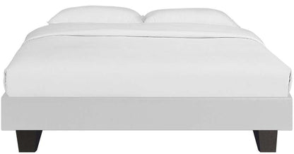 Camden Isle - Acton White Platform King Bed - 132233 veiw 1