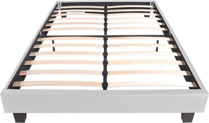Camden Isle - Acton White Platform Queen Bed - 132232 veiw 3