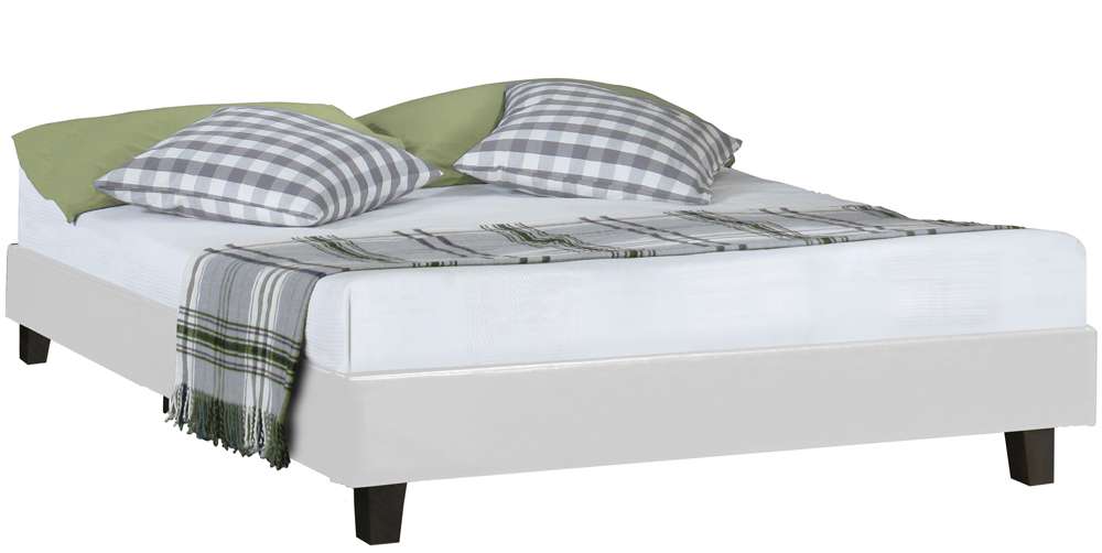 Camden Isle - Acton White Platform Queen Bed - 132232 veiw 5