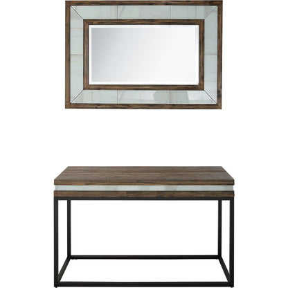 Camden Isle - Bailey Wall Mirror and Console Table - 86639 veiw 1