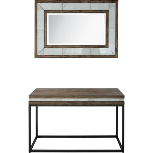 Camden Isle - Bailey Wall Mirror and Console Table - 86639 veiw 1