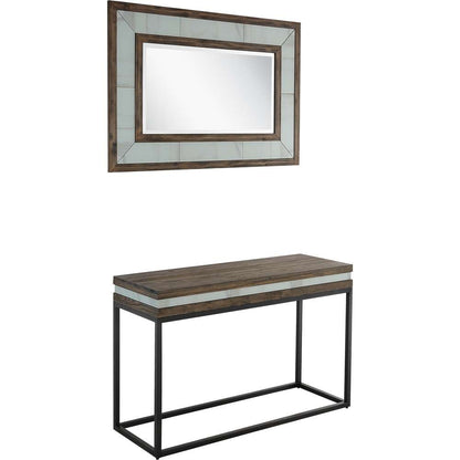 Camden Isle - Bailey Wall Mirror and Console Table - 86639 veiw 2