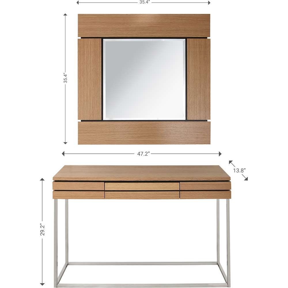 Camden Isle - Barnes Wall Mirror and Console Table - 86636 veiw 7