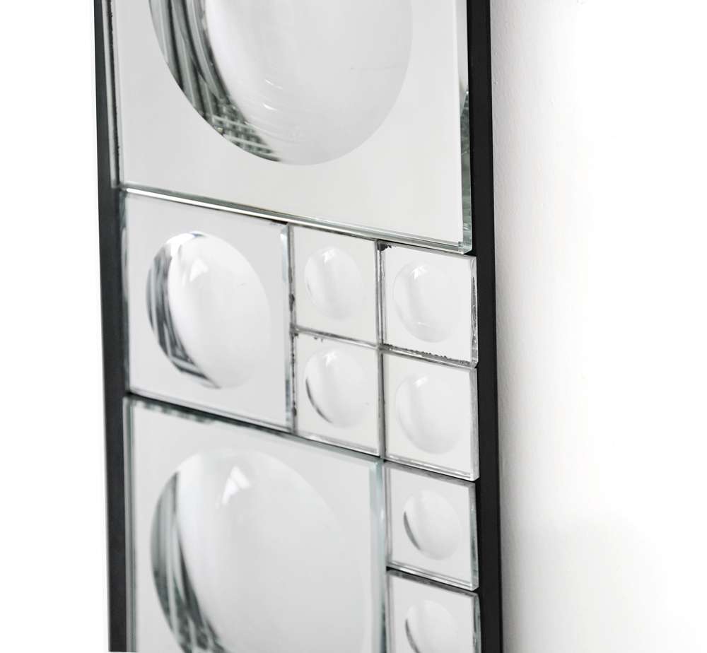 Camden Isle - Bubbles Geometric Mirror - 86332 veiw 3