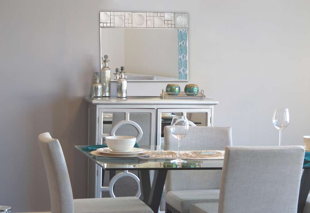 Camden Isle - Bubbles Geometric Mirror - 86332 veiw 10