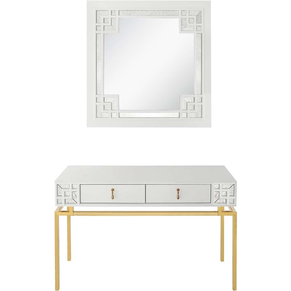 Camden Isle - Dynasty Wall Mirror and Console Table - 86627 veiw 1