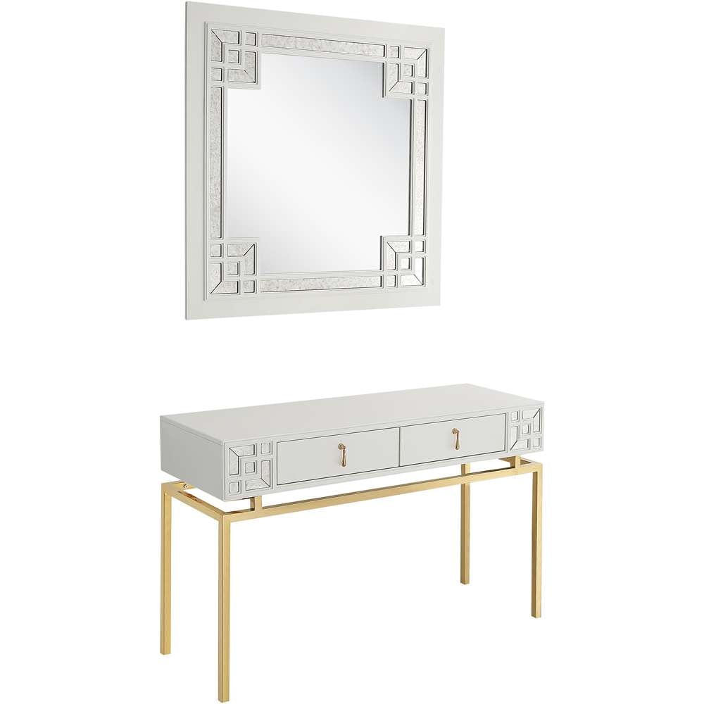 Camden Isle - Dynasty Wall Mirror and Console Table - 86627 veiw 2