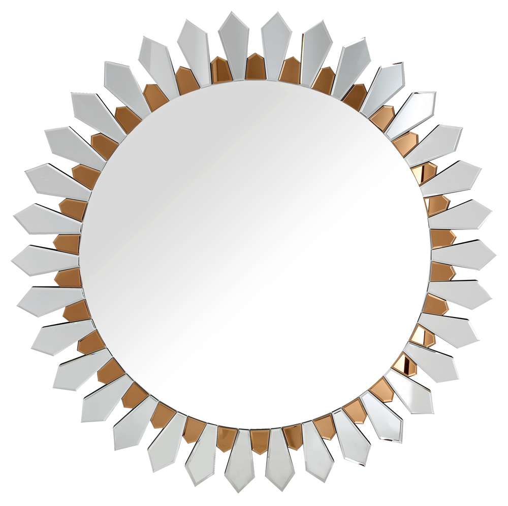 Camden Isle - Flower Petal Mirror - 86321 veiw 1