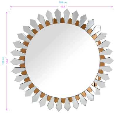 Camden Isle - Flower Petal Mirror - 86321 veiw 9