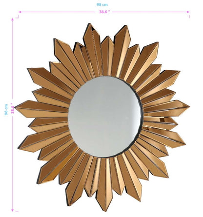 Camden Isle - Golden Sun Mirror - 86322 veiw 9