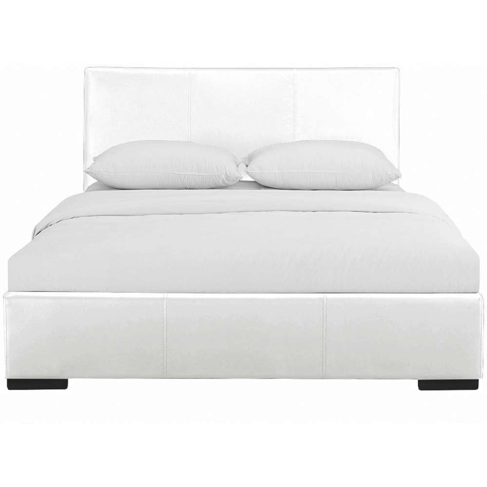 Camden Isle - Hindes Full White Upholstered Platform Bed - 86472 veiw 1