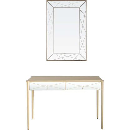 Camden Isle - Insley Wall Mirror and Console - 86425 veiw 1