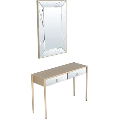 Camden Isle - Insley Wall Mirror and Console - 86425 veiw 2